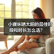 小猫咪晒太阳的最佳时段和时长怎么选？（图3）