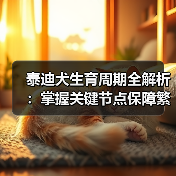 泰迪犬生育周期全解析：掌握关键节点保障繁殖健康