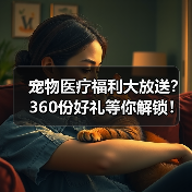 宠物医疗福利大放送？360份好礼等你解锁！（图1）