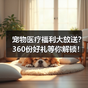 宠物医疗福利大放送？360份好礼等你解锁！（图3）