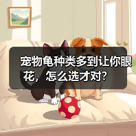宠物龟种类多到让你眼花，怎么选才对？（图4）