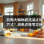 狗狗大姨妈后洗澡正确方式？避免这些常见错误（图3）