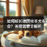 如何延长德国牧羊犬寿命？关键因素全解析（图2）