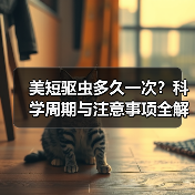美短驱虫多久一次？科学周期与注意事项全解析（图1）