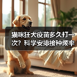 猫咪狂犬疫苗多久打一次？科学安排接种频率全解析（图2）