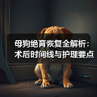 母狗绝育恢复全解析：术后时间线与护理要点（图1）