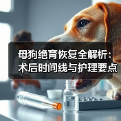 母狗绝育恢复全解析：术后时间线与护理要点（图3）
