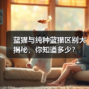 蓝猫与纯种蓝猫区别大揭秘，你知道多少？（图4）