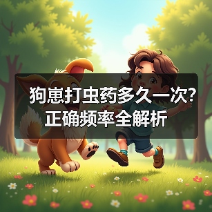 狗崽打虫药多久一次？正确频率全解析（图1）