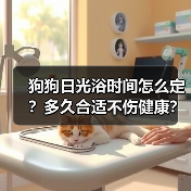 狗狗日光浴时间怎么定？多久合适不伤健康？（图4）
