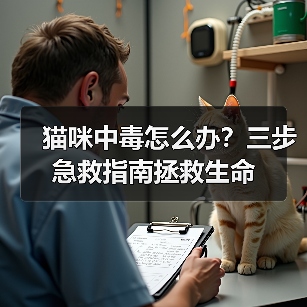 猫咪中毒怎么办？三步急救指南拯救生命（图1）