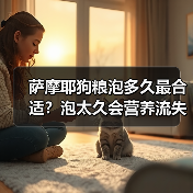 萨摩耶狗粮泡多久最合适？泡太久会营养流失！（图3）