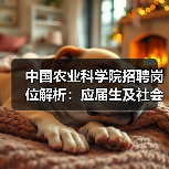 中国农业科学院招聘岗位解析：应届生及社会人才报考指南（图4）
