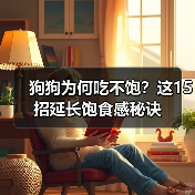 狗狗为何吃不饱？这15招延长饱食感秘诀