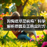狗狗吃草是病吗？科学解析原因及正确应对方法（图3）