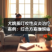 犬跳蚤叮咬性皮炎治疗案例：综合方案缓解瘙痒与感染（图2）