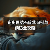 狗狗胃结石症状识别与预防全攻略（图4）