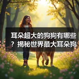 耳朵超大的狗狗有哪些？揭秘世界最大耳朵狗品种！（图4）