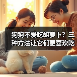 狗狗不爱吃胡萝卜？三种方法让它们更喜欢吃！
