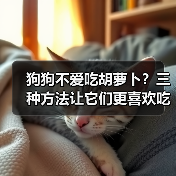 狗狗不爱吃胡萝卜？三种方法让它们更喜欢吃！（图4）