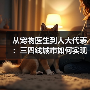 从宠物医生到人大代表：三四线城市如何实现高品质宠物服务？（图1）