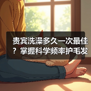 贵宾洗澡多久一次最佳？掌握科学频率护毛发（图3）