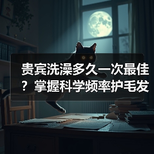 贵宾洗澡多久一次最佳？掌握科学频率护毛发（图4）