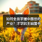 如何全面掌握中国兽药产业？才学鹏主编图书深度解析（图2）