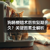 狗肠梗阻术后恢复期多久？关键因素全解析（图1）