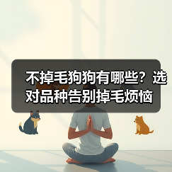 不掉毛狗狗有哪些？选对品种告别掉毛烦恼