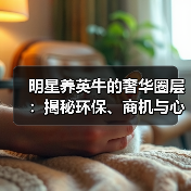 明星养英牛的奢华圈层：揭秘环保、商机与心灵治愈的多重面（图2）