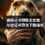 兽医证书领取全攻略：年度证书查询下载指南（图2）