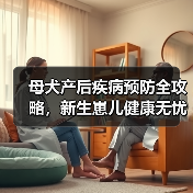 母犬产后疾病预防全攻略，新生崽儿健康无忧