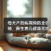 母犬产后疾病预防全攻略，新生崽儿健康无忧（图2）