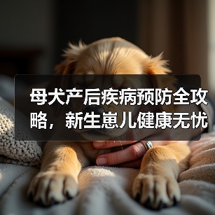 母犬产后疾病预防全攻略，新生崽儿健康无忧（图4）