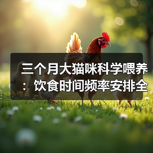 三个月大猫咪科学喂养：饮食时间频率安排全攻略（图1）