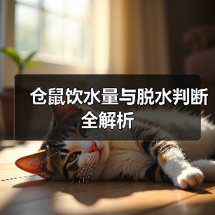 仓鼠每天喝水多少？脱水怎么判断？