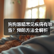 狗狗眼睛常见疾病有哪些？预防方法全解析（图1）