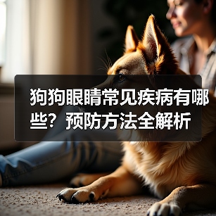 狗狗眼睛常见疾病有哪些？预防方法全解析（图2）