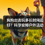 狗狗出去玩多长时间最好？科学安排户外活动时间指南（图3）