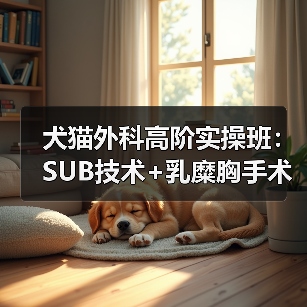 犬猫外科高阶实操班：SUB技术+乳糜胸手术全掌握！（图2）