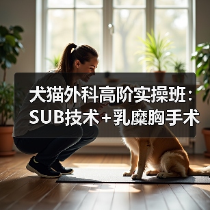 犬猫外科高阶实操班：SUB技术+乳糜胸手术全掌握！（图1）