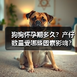 狗狗怀孕期多久？产仔数量受哪些因素影响？