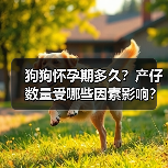 狗狗怀孕期多久？产仔数量受哪些因素影响？（图3）