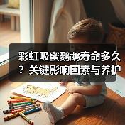彩虹吸蜜鹦鹉寿命多久？关键影响因素与养护建议