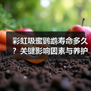 彩虹吸蜜鹦鹉寿命多久？关键影响因素与养护建议（图4）