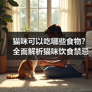 猫咪可以吃哪些食物？全面解析猫咪饮食禁忌与营养搭配（图3）