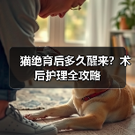 猫绝育后多久醒来？术后护理全攻略（图4）