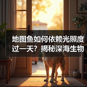 地图鱼如何依赖光照度过一天？揭秘深海生物的光照需求（图1）