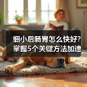 细小后肠胃怎么快好？掌握5个关键方法加速康复（图2）